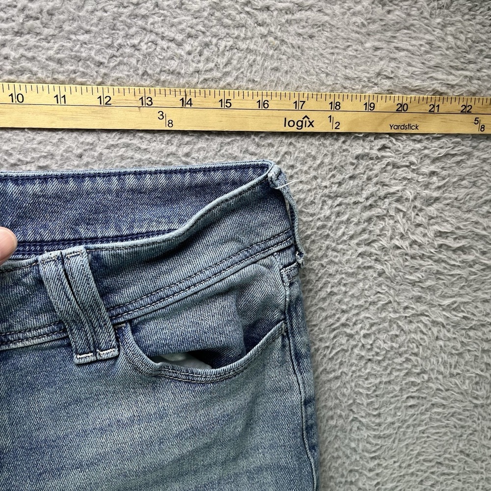 Hollister Low Rise Boot Jeans Womens Size 12 Blue Bootcut Stretch Denim 31x30 - Picture 10 of 15